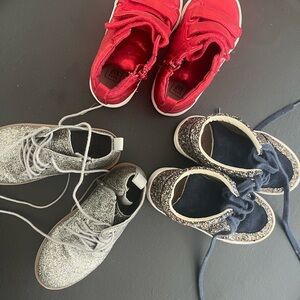 Shiny and glittery Kids Shoes Set